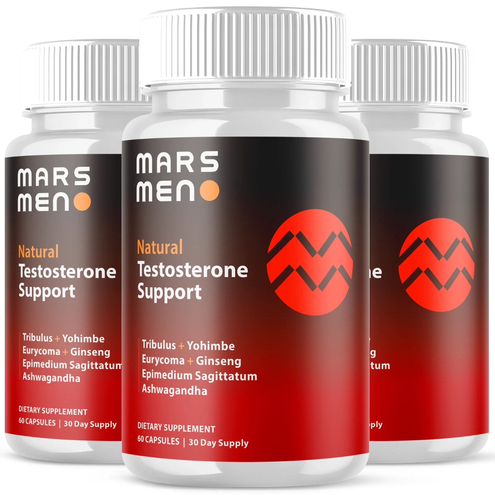 Mars Men™ Mars Men Supplement Bottle